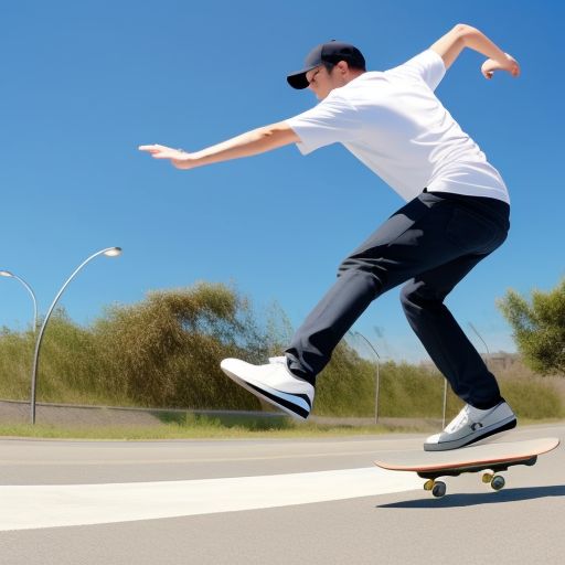 滑板技巧：掌握平衡和转向动作